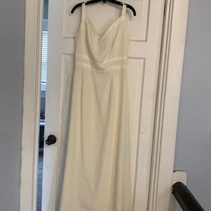 Brand new cream coloured Alan Cherry wedding dress